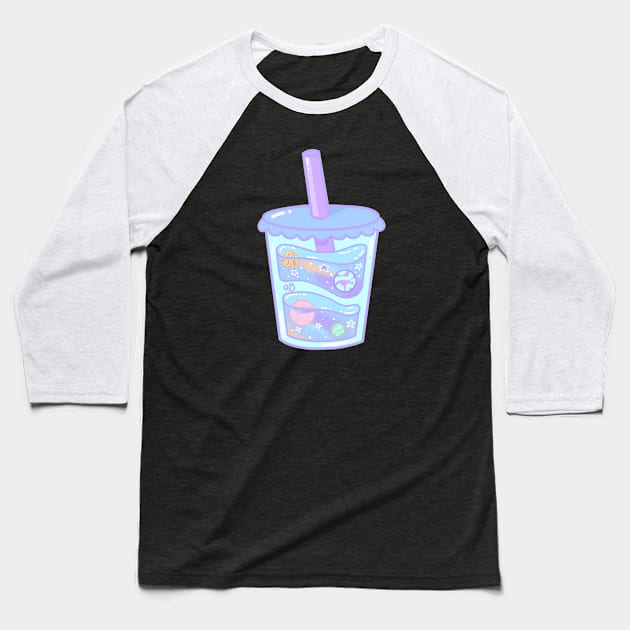 Science Space Planets Drink Baseball T-Shirt by Dr.Bear